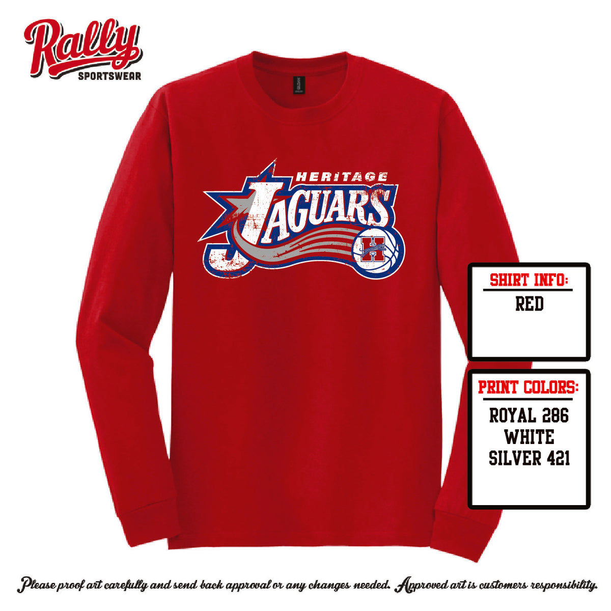 HHSBBB26 - Jaguars Basketball Retro