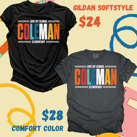 COLEMAN LOVE MY SCHOOL