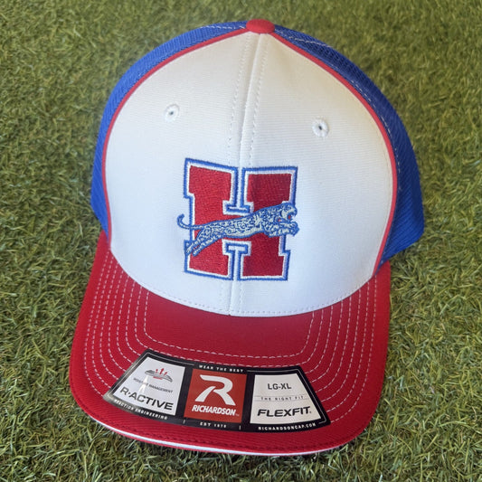 Red White and Blue HHS Hat (Fitted)