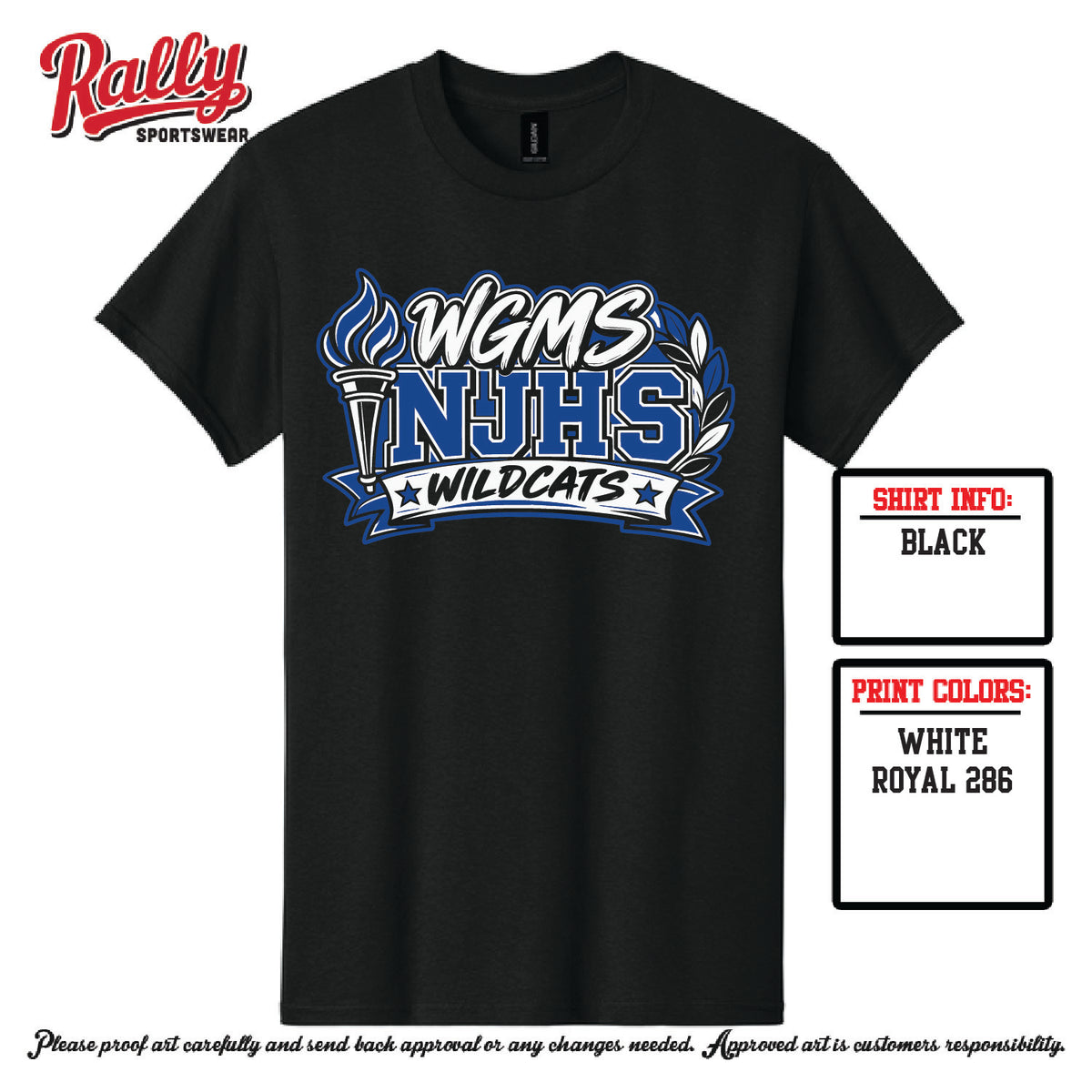 WGMS NJHS 26 - Short Sleeve Tee