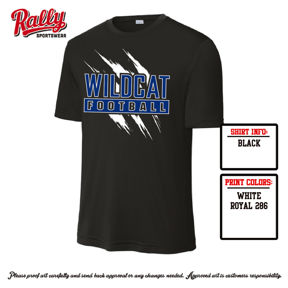 WGFB26 - Short Sleeve Dri Fit