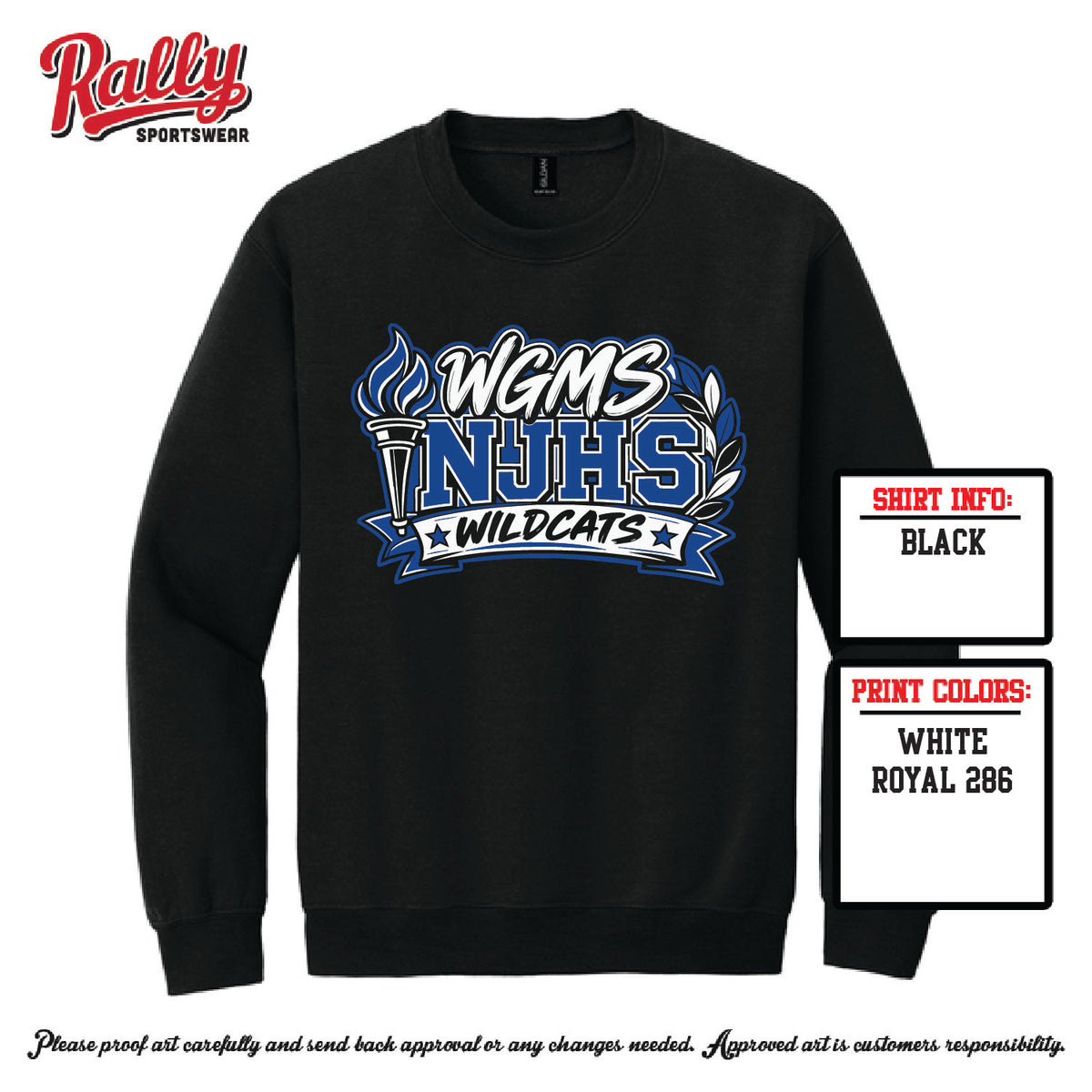 WGMS NJHS 26 - Cotton Sweatshirt