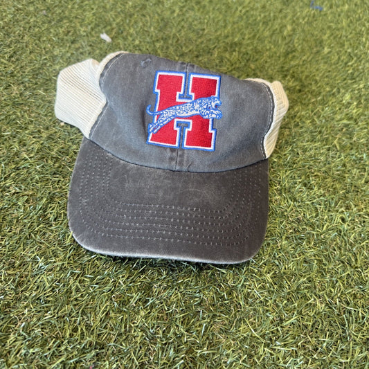 HHS Washed Grey Unstructured Hat