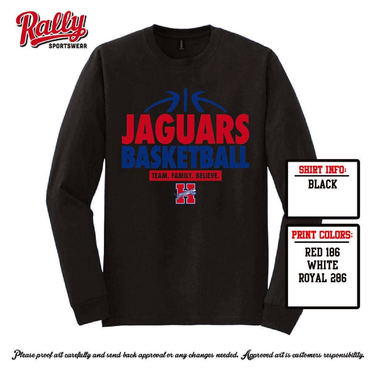 HHSBBB26 - Jaguars Basketball Fan
