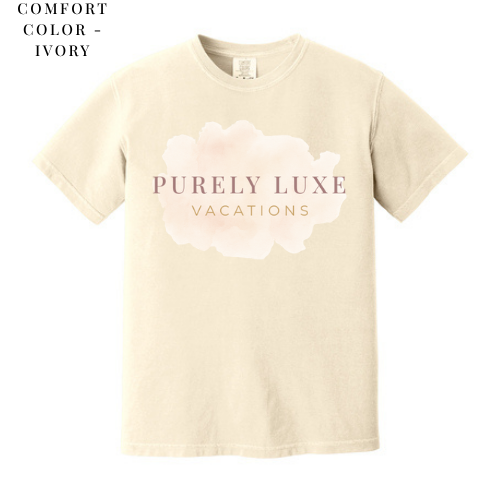 PLV - Purely Luxe Watercolor Comfort Colors Tee (Various Colors)