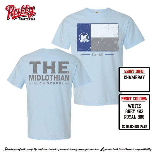 MHSPG26 - THE Tradition Tee - Chambray