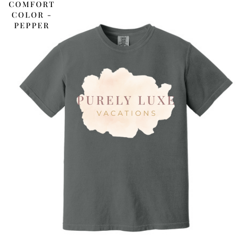 PLV - Purely Luxe Watercolor Comfort Colors Tee (Various Colors)