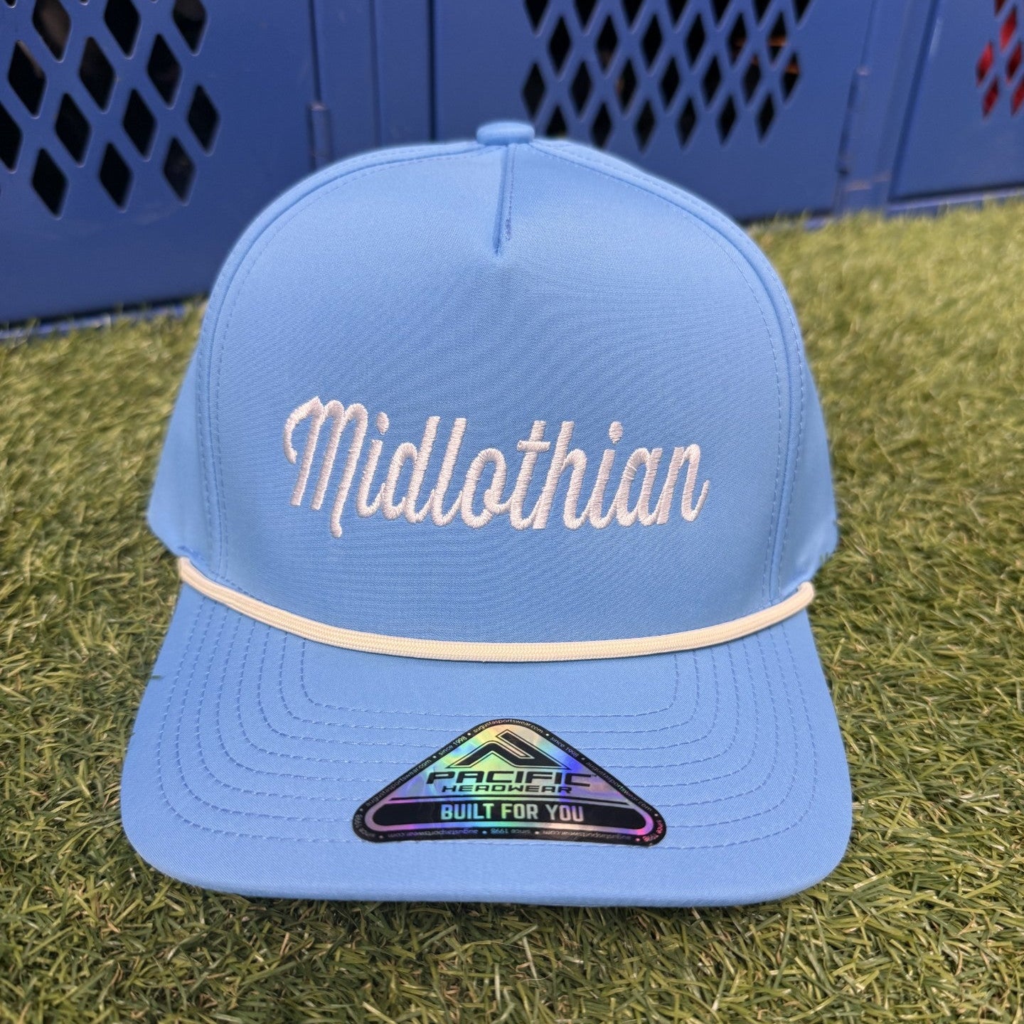 MHS Scripty LIGHT BLUE Rope Hat