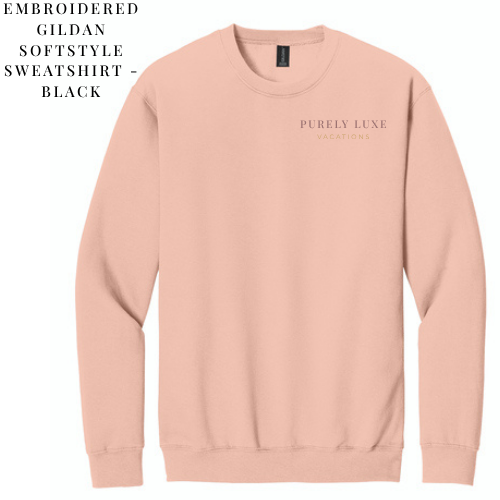 PLV - Purely Luxe Embroidered Sweatshirt (Various Colors)