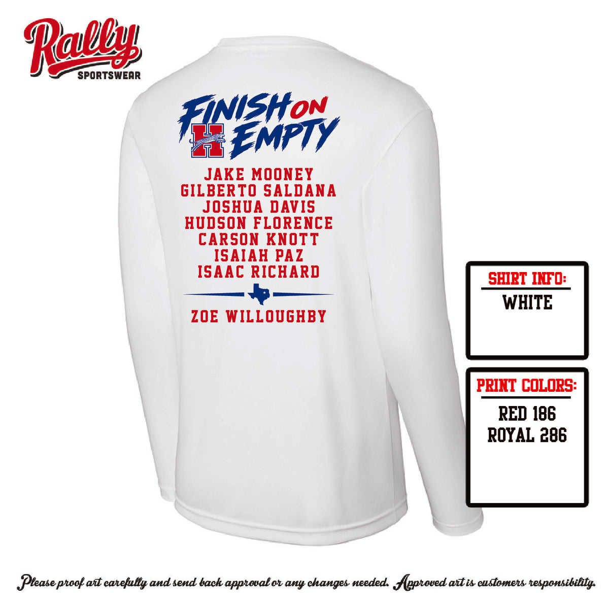 HHSXC26 - State Long Sleeve Tee
