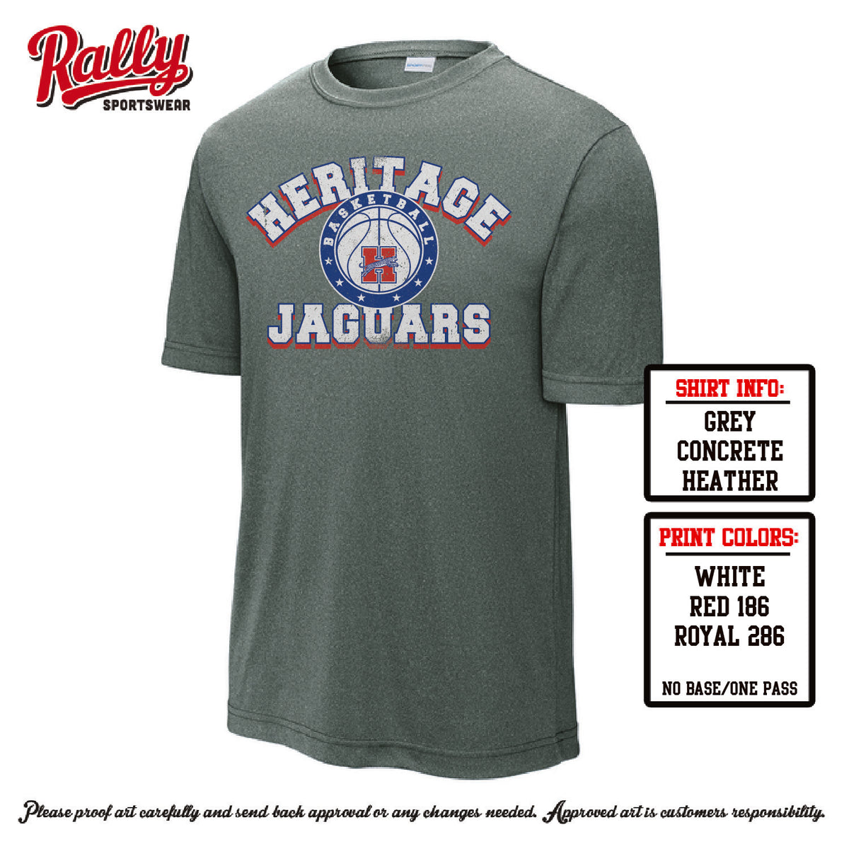 HHSBBB26 - Jaguars Basketball Distressed