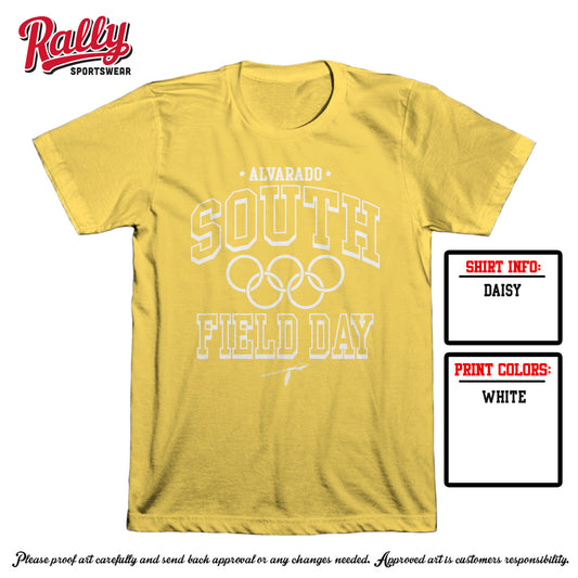 AES24 - Pre-K - Field Day Tee (Yellow)