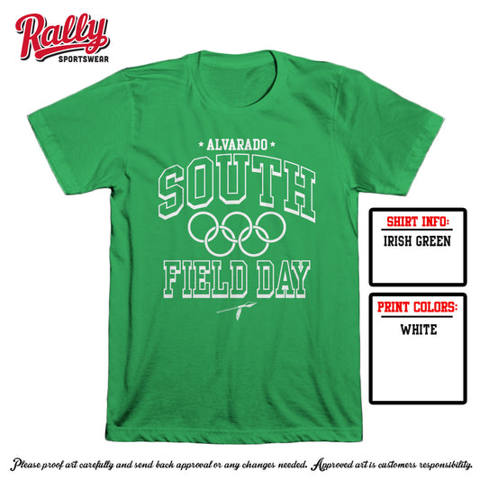 AES24 - Kinder - Field Day Tee (Green)