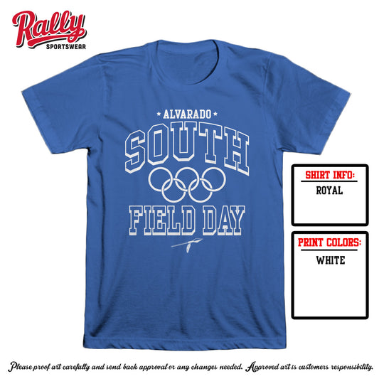 AES24 - 1st Grade - Field Day Tee (Blue)