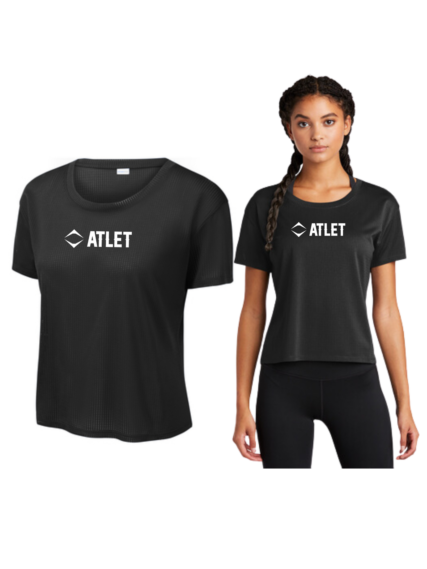 Atlet - Ladies Crop Short Sleeve - Classic