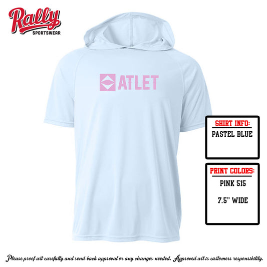 Atlet - Short Sleeve Performance Hoodie - Youth