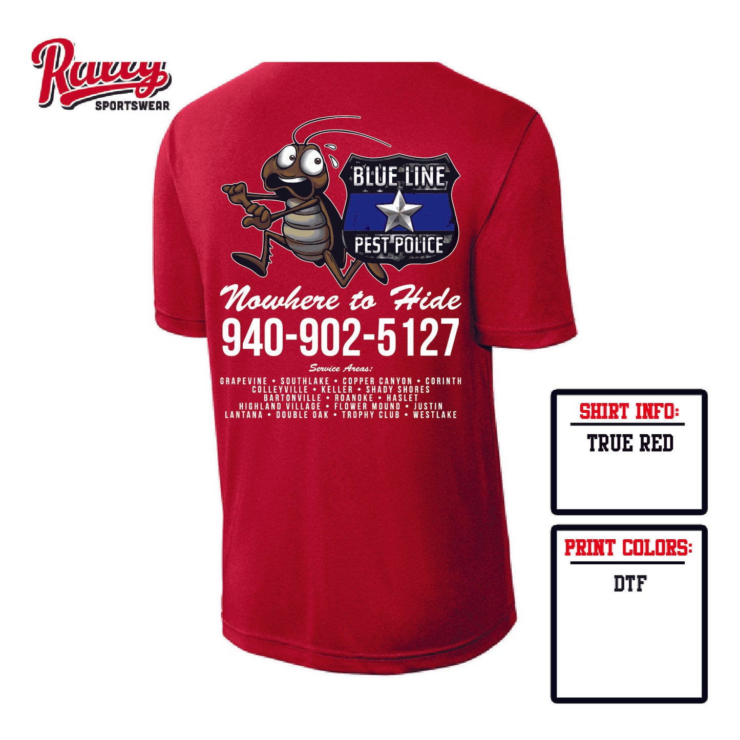 Mark & Dawn -Short Sleeve Dri Fit