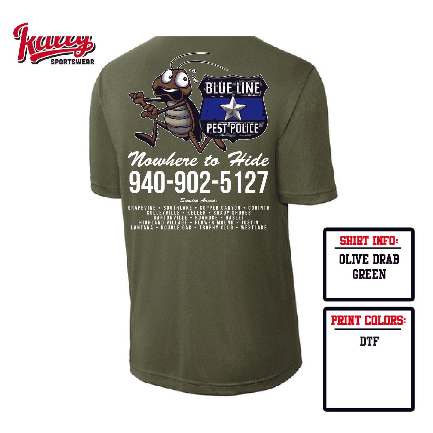 Mark & Dawn -Short Sleeve Dri Fit