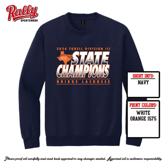 BPLSTATE26 - CHAMPIONS Sweatshirt - Navy