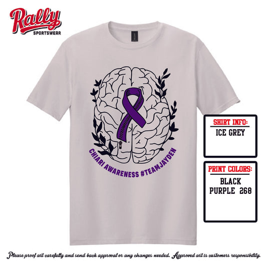 JMH - Team Jayden Chiari Awareness SS Tee