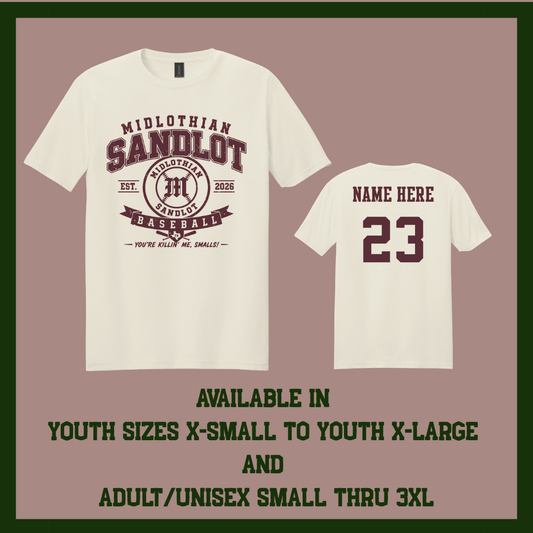 SAND -  SANDLOT FAN TEE