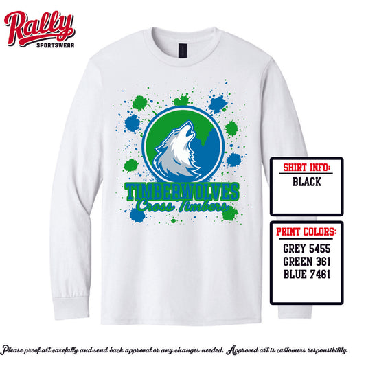 CTISS25 - Splatter Long Sleeve (White)
