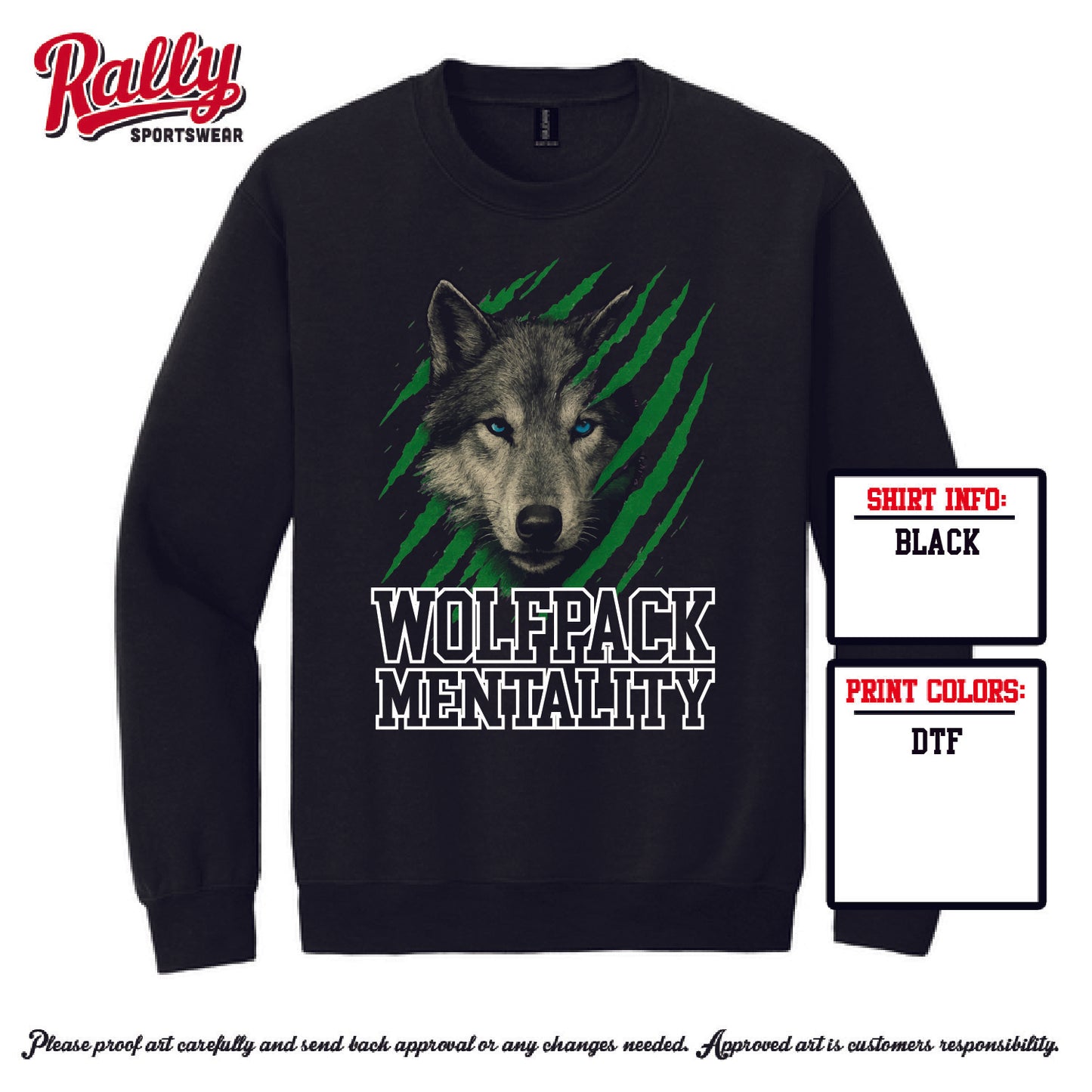 CTISS25 - Wolfpack Sweatshirt (Black)