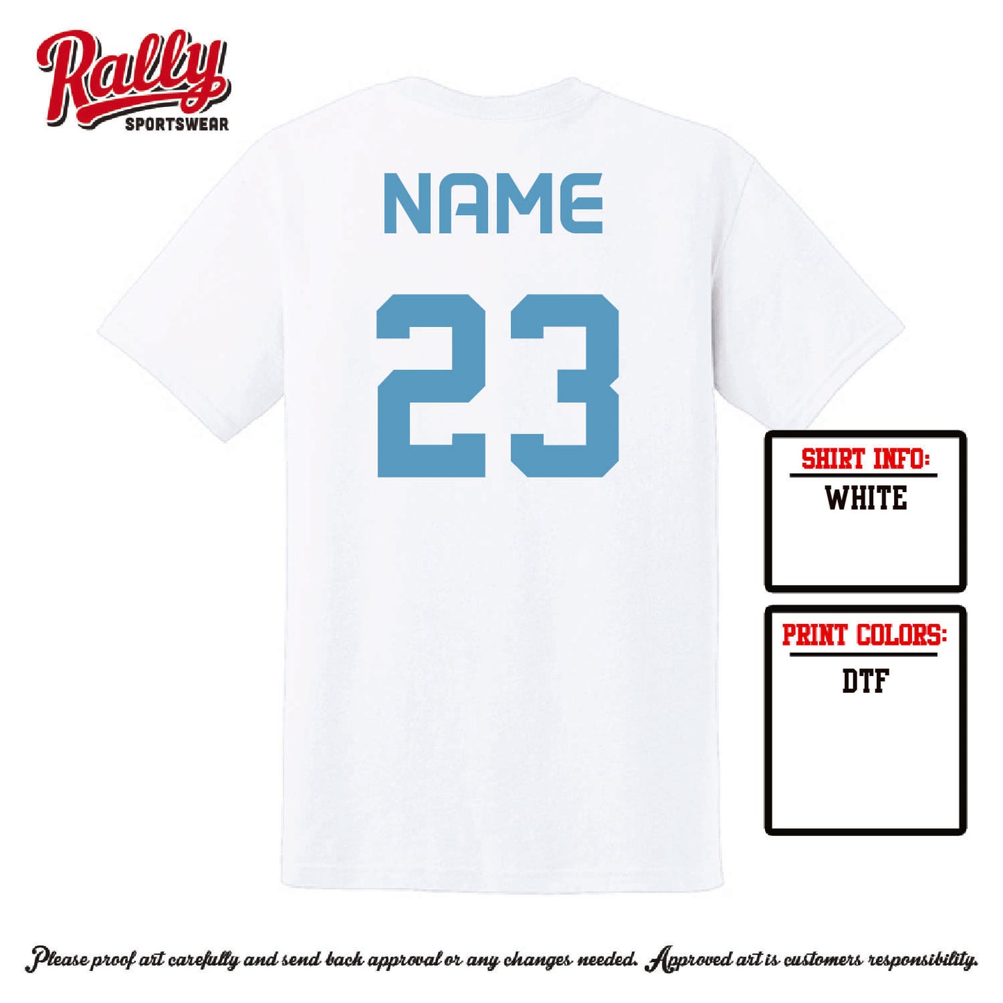 DRE - white Fan Shirt