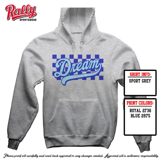 DREAM - Dream Checkered Hoodie