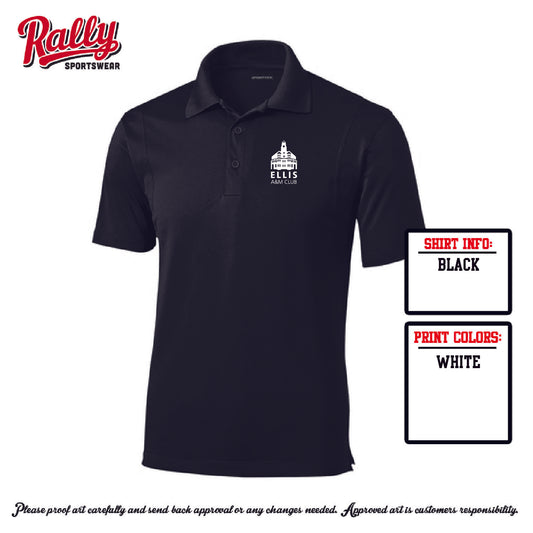 EAMC25 - Ellis A&M Club - Black Polo