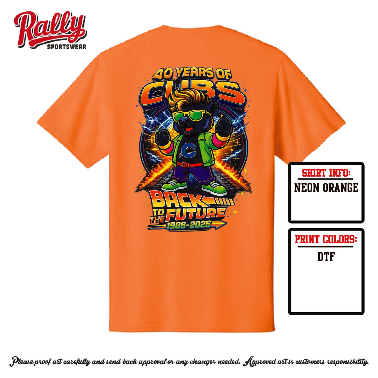 FSMS26 - Back To The Future - Orange