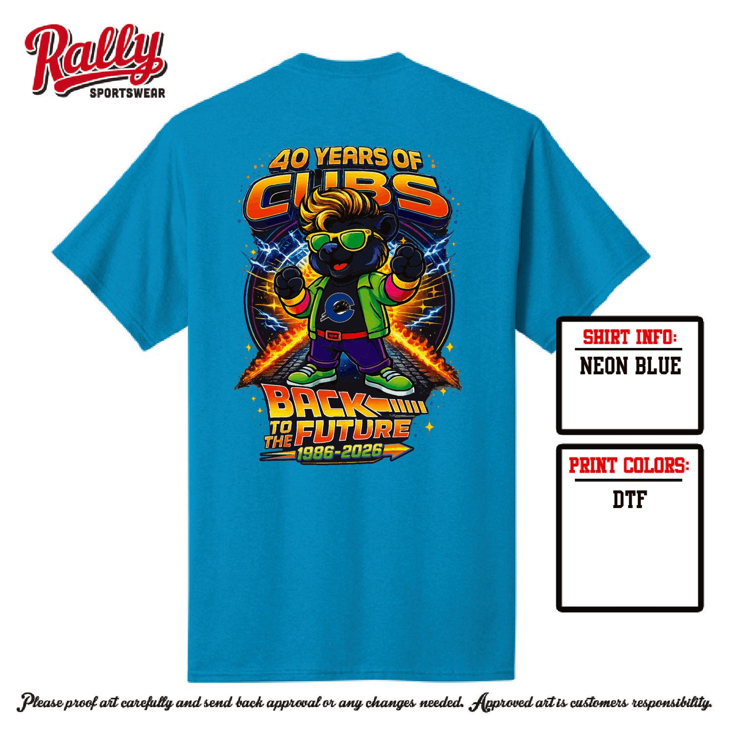 FSMS26 - Back To The Future - Blue