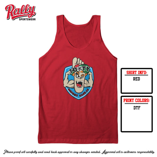 FMFF Red Tank Jersey - PLAYERS ONLY