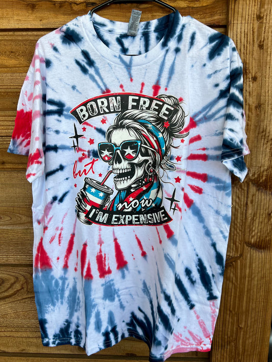 Born Free Tie Dye Tee