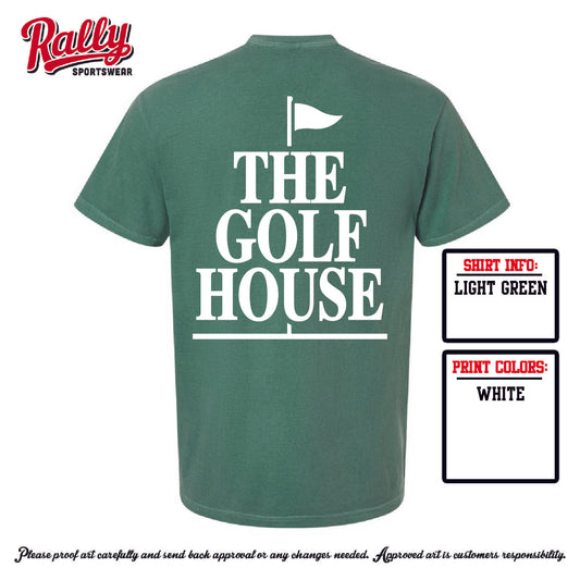 TGH25 -The Golf House - Green Comfort Color - Adult