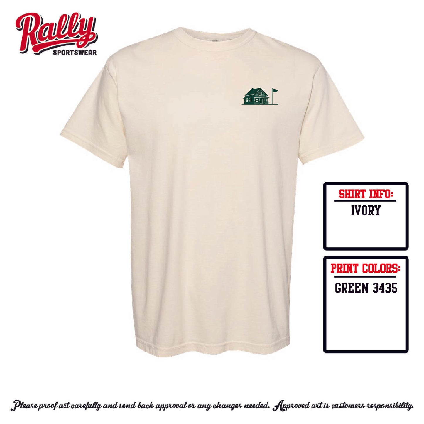 TGH25 -The Golf House - Ivory - Adult