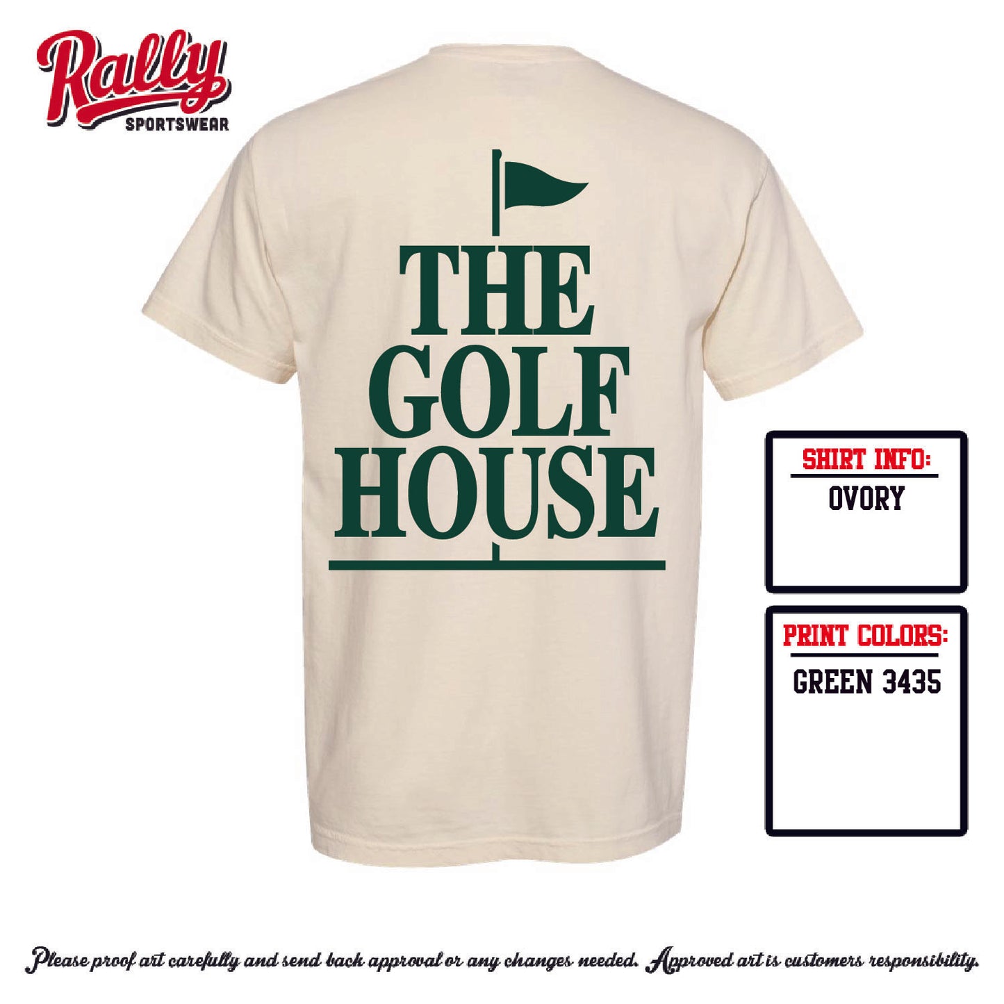 TGH25 -The Golf House - Ivory - Adult