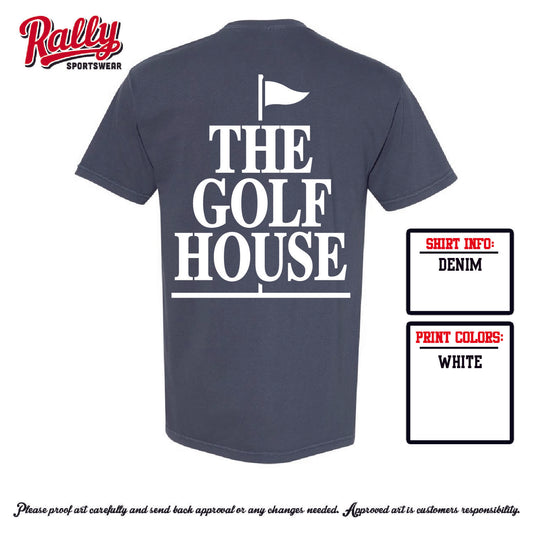 TGH25 -The Golf House -The Golf Shop - Denim - Youth