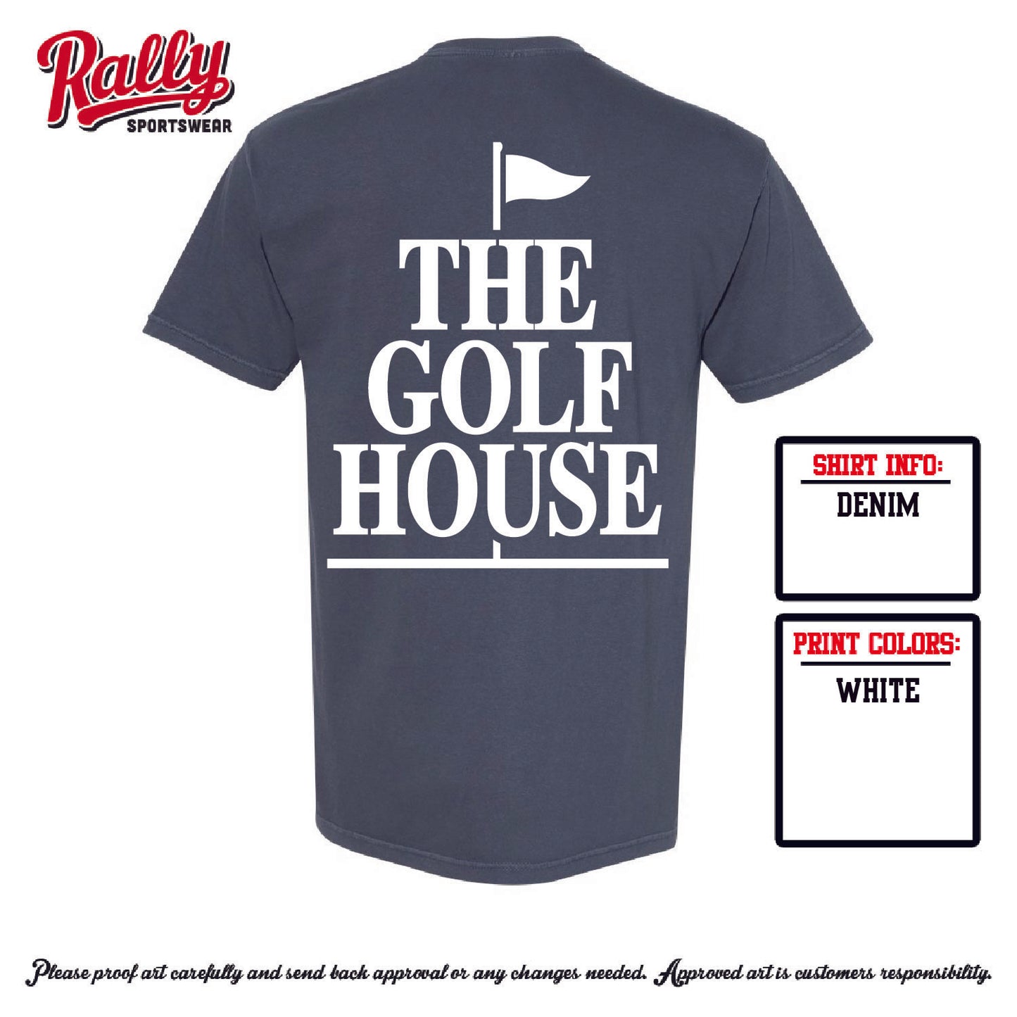 TGH25 -The Golf House - Denim - Adult