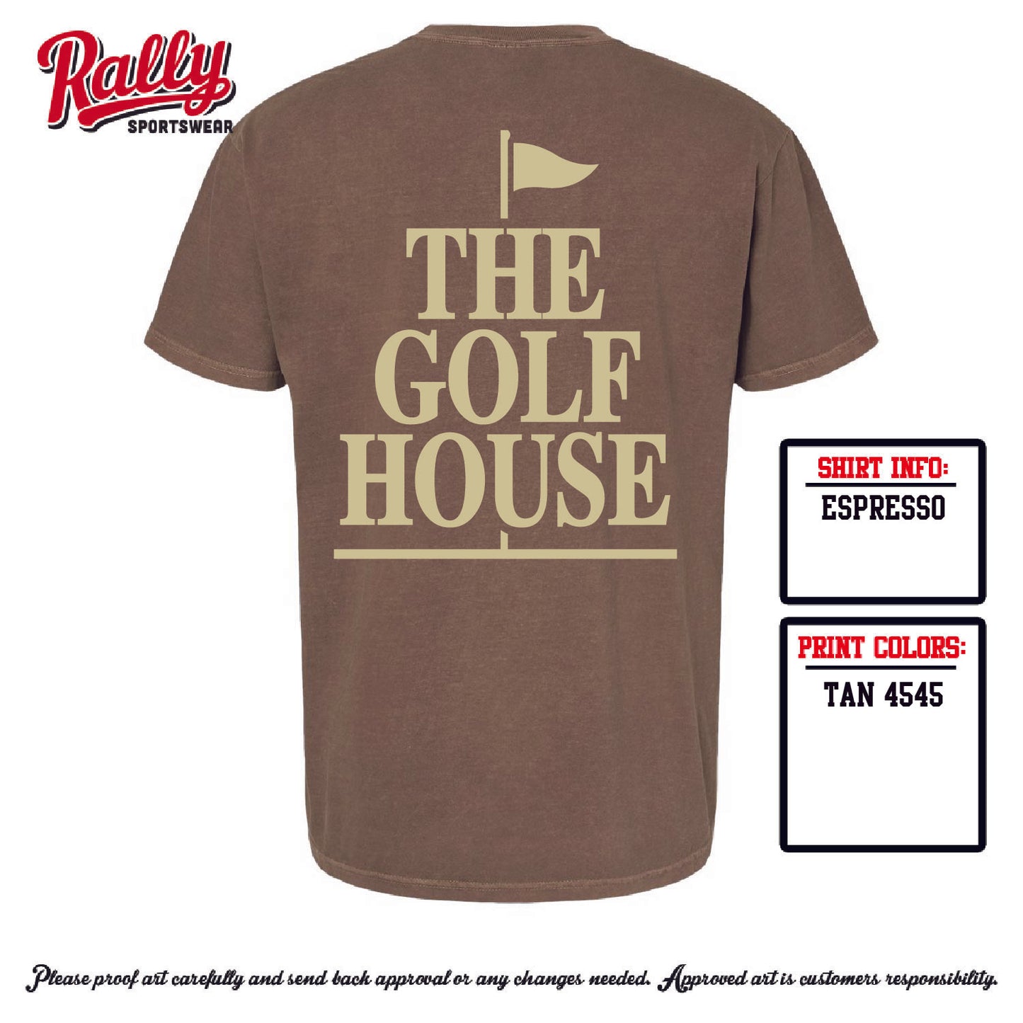 TGH25 -The Golf House - Espresso - Adult