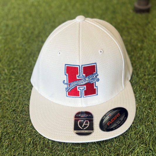 Solid White HHS Hat (Fitted)