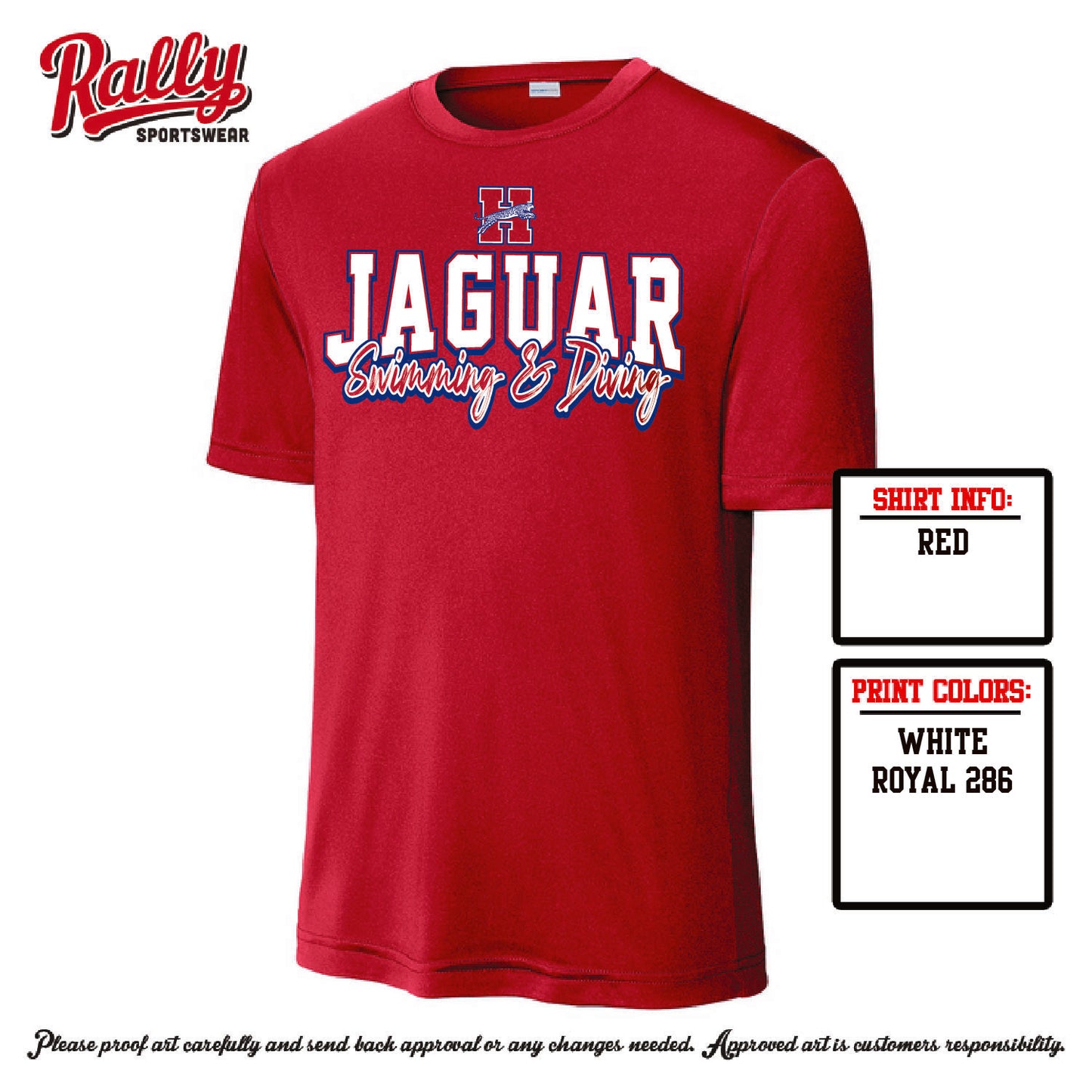HHSSWM26 - Red Spirit Tee (Various Styles)