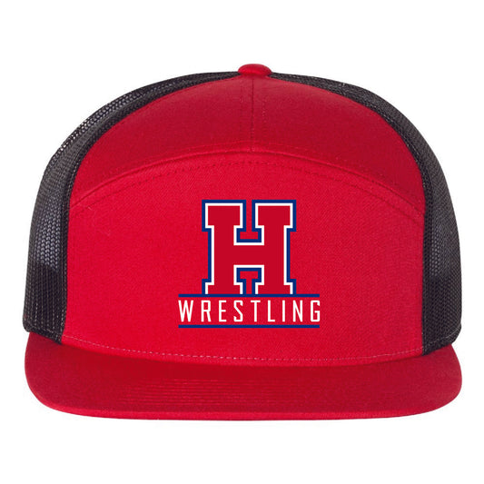HHS Wrestling - 7 Panel Trucker