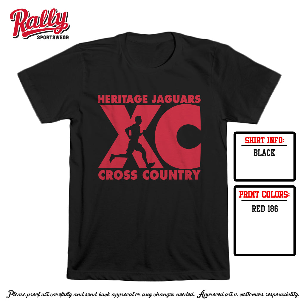 HHSXC25 - Big XC Tee (Multiple Colors)