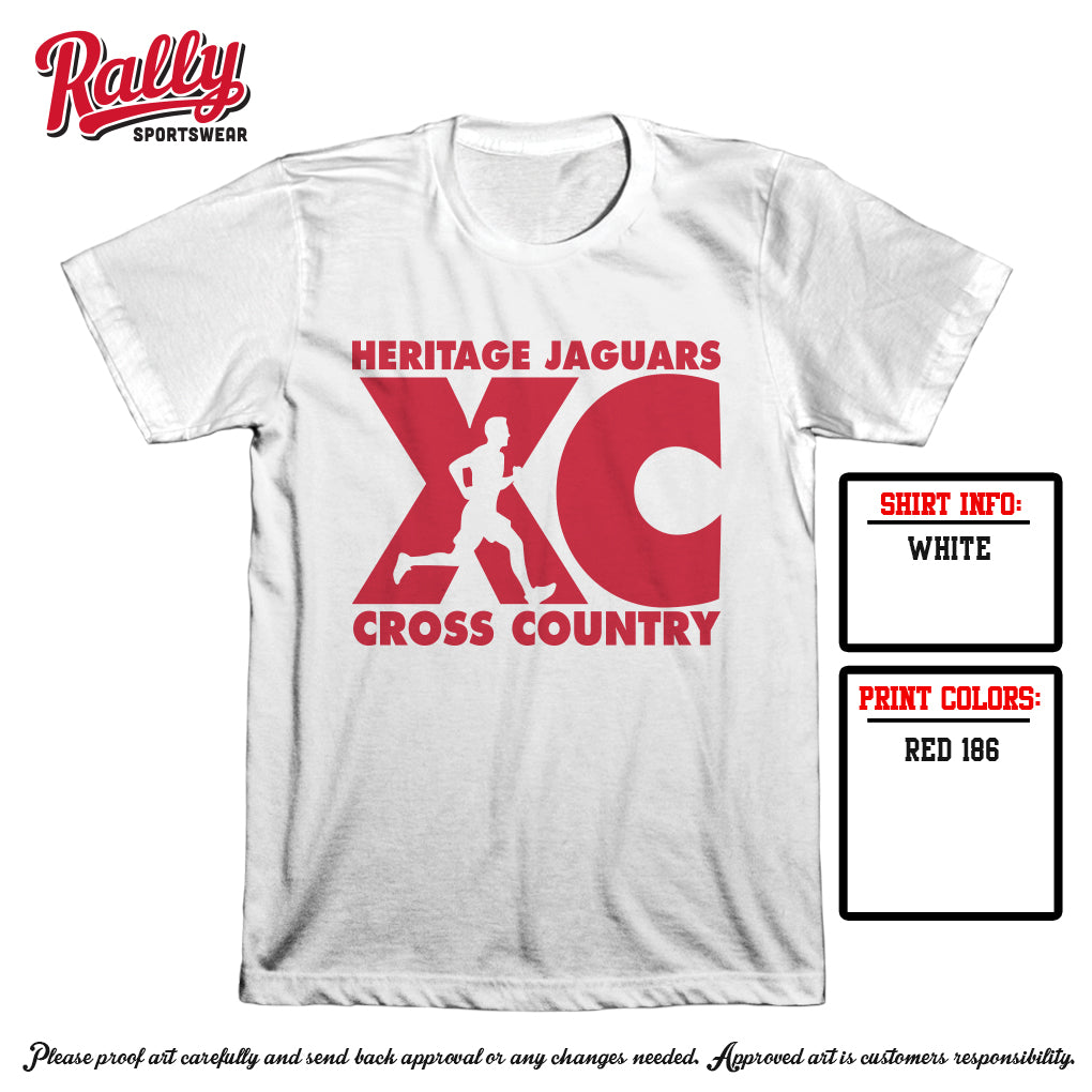 HHSXC25 - Big XC Tee (Multiple Colors)