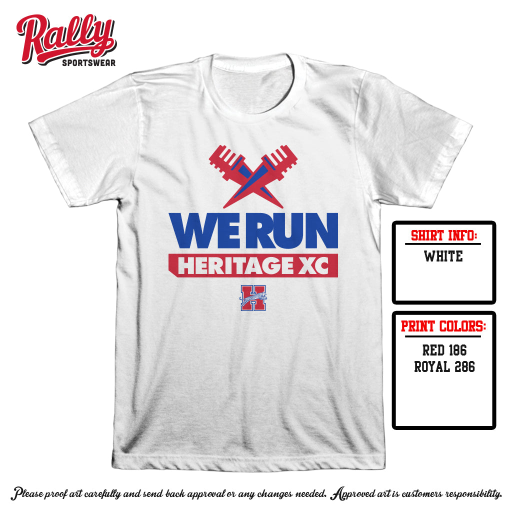 HHSXC25 - We Run Tees (Multiple Colors)