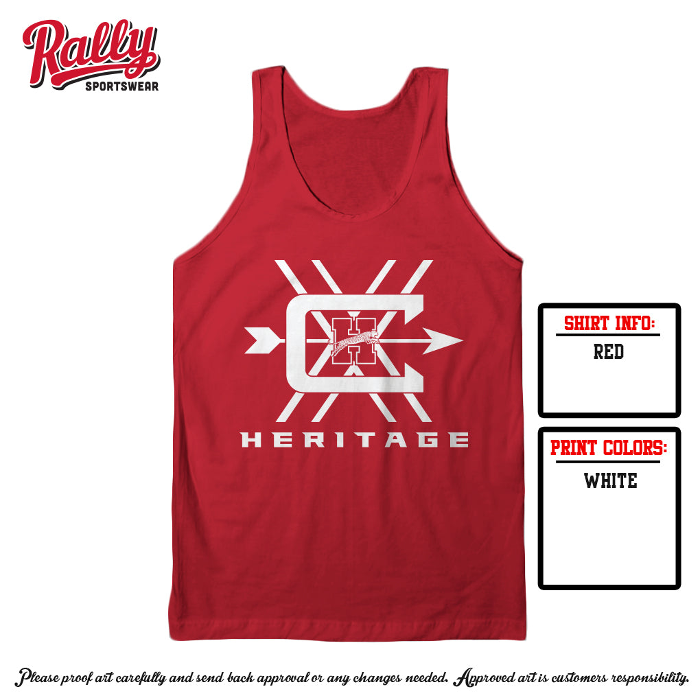 HHSXC25 - Runner Red X Tee/Tank