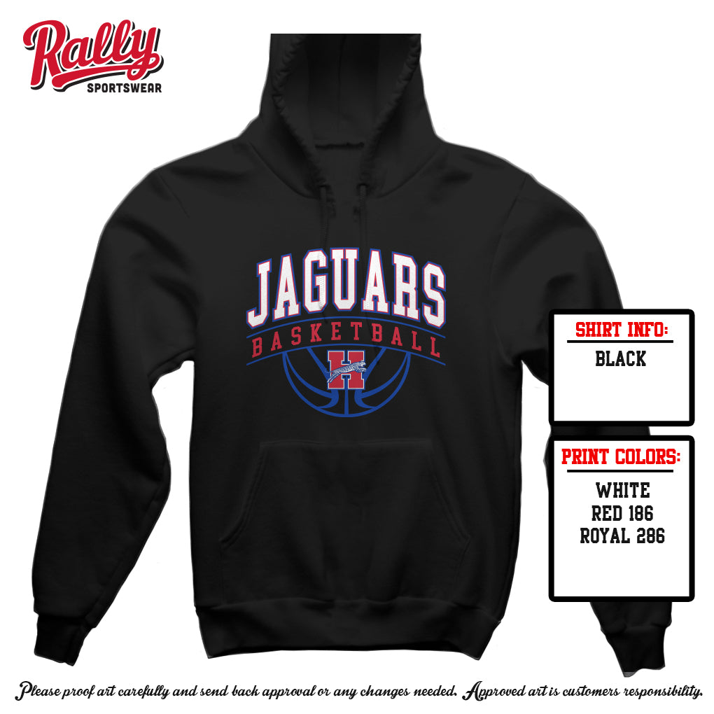 HHSBBB25 - Jaguars Basketball Hoodie