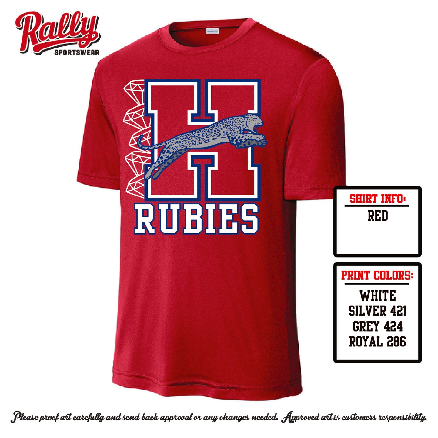 HHSBEL26 - Rubies Fan (Various Styles)