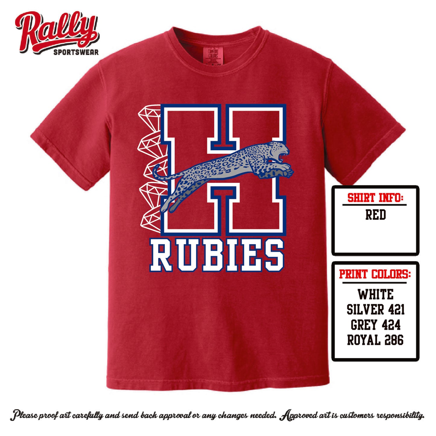 HHSBEL26 - Rubies Fan (Various Styles)